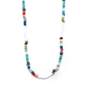 Dandy Street - shop online - collane uomo con pietre naturali - Collana da uomo dai colori vivaci - Wels Dandy Street - shop online - collane uomo con pietre naturali - Collana da uomo dai colori vivaci - Wels