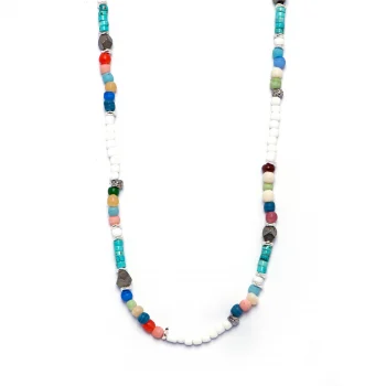 Dandy Street - shop online - collane uomo con pietre naturali - Collana da uomo dai colori vivaci - Wels