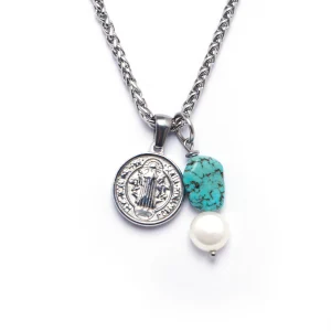 Dandy Street - shop online - collane uomo con pietre naturali - Collana da uomo dal carattere ricercato - Whitesand Dandy Street - shop online - collane uomo con pietre naturali - Collana da uomo dal carattere ricercato - Whitesand