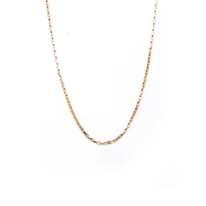 Dandy Street - shop online - collane uomo con pietre naturali - Collana da uomo dorata minimalista - Erk Dandy Street - shop online - collane uomo con pietre naturali - Collana da uomo dorata minimalista - Erk