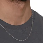 Dandy Street – shop online – collane uomo con pietre naturali – Collana da uomo minimalista di carattere – Kaia