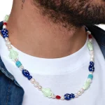 Dandy Street – shop online – collane uomo con pietre naturali – Collana da uomo per chi ama distinguersi – Bulu