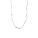 Dandy Street – shop online – collane uomo con pietre naturali – Collana elegante con perle di fiume – Blancos
