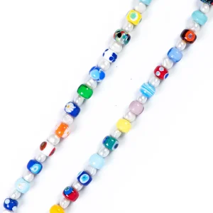 Dandy Street - shop online - collane uomo con pietre naturali - Collana uomo con murrine - The Murrinas