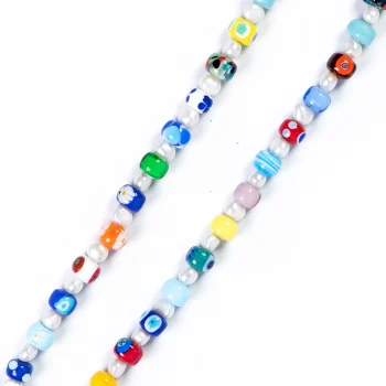 Dandy Street - shop online - collane uomo con pietre naturali - Collana uomo con murrine - The Murrinas