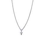 Dandy Street - shop online - collane uomo con pietre naturali - Collana uomo con zircone - Silver Cross