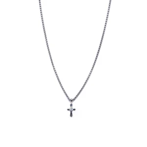 Dandy Street - shop online - collane uomo con pietre naturali - Collana uomo con zircone - Silver Cross Dandy Street - shop online - collane uomo con pietre naturali - Collana uomo con zircone - Silver Cross