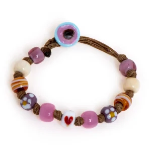 Dandy Street - shop online bracciali uomo di tendenza - Bracciali con Murrine veneziane - Bracciale raffinato per un tocco di colore - Floral Mom Dandy Street - shop online bracciali uomo di tendenza - Bracciali con Murrine veneziane - Bracciale raffinato per un tocco di colore - Floral Mom