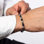 Dandy Street – shop online bracciali uomo di tendenza – bracciale elastico – bracciale uomo – bracciale pietre dure ematite occhio di tigre – Gurtas