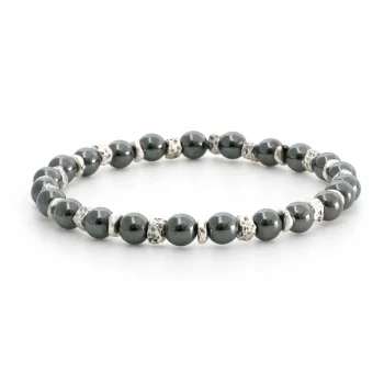 Dandy Street - shop online bracciali uomo di tendenza - bracciale elastico - bracciale uomo - bracciale pietre naturali ematite - Energia
