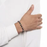 Dandy Street – shop online bracciali uomo di tendenza – bracciale elastico – bracciale uomo – bracciale pietre naturali occhio di tigre ematite onice – Chakra