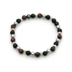 Dandy Street – shop online bracciali uomo di tendenza – bracciale elastico – bracciale uomo – bracciale pietre naturali occhio di tigre ematite onice – Chakra