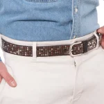 Dandy Street – vendita online – accessori uomo – cintura uomo cuoio – cinture artigianali – cinture pelle – cinture borchie uomo – Todd