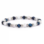 Dandy Street – bracciale uomo – pietre naturali occhio di tigre – Ariel