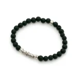 Dandy Street – vendita online – bracciale uomo – pietre naturali pietra lavica – Pietra lavica