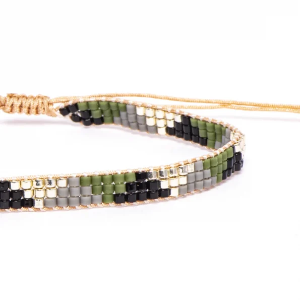 Dandy Street - vendita online - bracciali uomo di tendeza - bracciale macramè perline miyuki giapponesi - Asahi