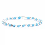 Dandy Street – vendita online – bracciali uomo di tendeza – bracciale stampa argento 925 – filo braided – chiusura moschettone – Harry