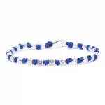 Dandy Street – vendita online – bracciali uomo di tendeza – bracciale stampa argento 925 – filo braided – chiusura moschettone – Joe
