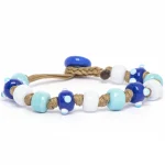 Dandy Street – vendita online – bracciali uomo di tendeza – bracciale taglia unica con perle di vetro di murano – Giudecca