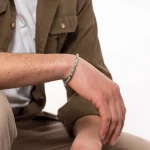 Dandy Street – vendita online – bracciali uomo di tendeza – pietre naturali diaspro imperiale lapislazzuli – Ocean