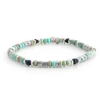 Dandy Street – vendita online – bracciali uomo di tendeza – pietre naturali diaspro imperiale lapislazzuli – Ocean