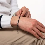 Dandy Street – vendita online – bracciali uomo di tendeza – dischetti vinile africano – Nori