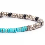 Dandy Street – vendita online – bracciali uomo di tendeza – pietre naturali vinile africano aulite – Sea
