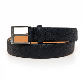 Dandy Street - vendita online - accessori uomo - cintura uomo cuoio - cintura artigianale - cintura pelle - Cintura uomo nera di classe - Bottalat