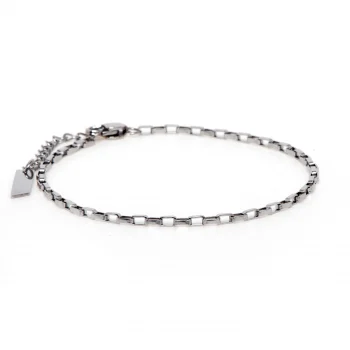 Dandy Street - shop online bracciali uomo di tendenza - Bracciale da uomo in acciaio moderno - Qudos