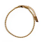 Dandy Street – shop online bracciali uomo di tendenza – Bracciale da uomo in oro di carattere – Warris