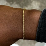 Dandy Street – shop online bracciali uomo di tendenza – Bracciale da uomo in oro di carattere – Warris
