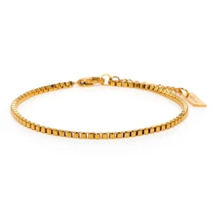 Dandy Street - shop online bracciali uomo di tendenza - Bracciale da uomo in oro elegante - Einar Dandy Street - shop online bracciali uomo di tendenza - Bracciale da uomo in oro elegante - Einar