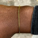 Dandy Street – shop online bracciali uomo di tendenza – Bracciale da uomo in oro elegante – Einar