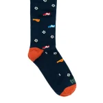 Dandy Street – shop online – accessori uomo calzini uomo cotone – calzino da uomo con fantasia calcio