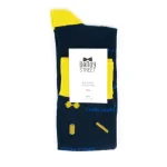 Dandy Street - shop online - accessori uomo calzini uomo cotone - calzino da uomo originale in cotone blu scuro