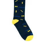 Dandy Street – shop online – accessori uomo calzini uomo cotone – calzino da uomo originale in cotone blu scuro