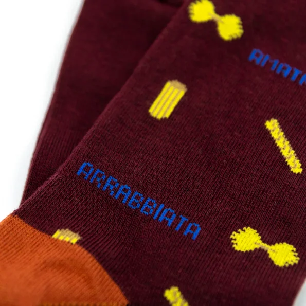 Dandy Street - shop online - accessori uomo calzini uomo cotone - calzino da uomo originale in cotone bordeaux