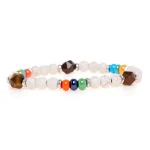 Dandy Street – shop online bracciali uomo di tendenza – bracciale elastico – bracciale uomo estate con pietre – Briskyl