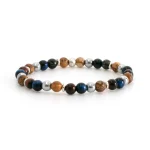 Dandy Street – shop online bracciali uomo di tendenza – bracciali con pietre naturali – bracciali in argento 925 – gioiello da uomo – Luna