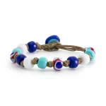 Dandy Street - shop online bracciali uomo di tendenza - bracciale murano - Bracciale uomo di carattere con murrine - Trezze