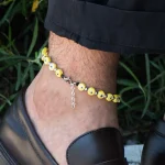 Dandy Street – shop online – cavigliera di tendenza made in italy – cavigliera da uomo per nuove avventure – Lucky Yellow