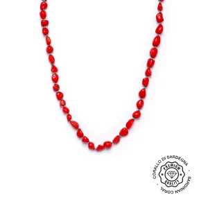 Dandy Street - shop online - collane uomo con pietre naturali - Collana in corallo dal design stiloso - Janàru Dandy Street - shop online - collane uomo con pietre naturali - Collana in corallo dal design stiloso - Janàru