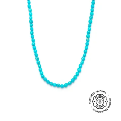 Dandy Street - shop online - collane uomo con pietre naturali - Collana uomo turchese - Skystone