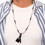 Dandy Street – shop online – collane uomo – collana uomo con ciondolo – collana realizzata a mano in Italia – Felipez