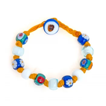 Dandy Street - shop online bracciali uomo di tendenza - Bracciali con Murrine veneziane - Bracciale con murrine dallo stile contemporaneo - Ca' D'Oro