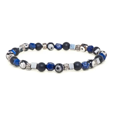 Dandy Street - shop online bracciali uomo di tendenza - Bracciale uomo audace e raffinato - Lapillus