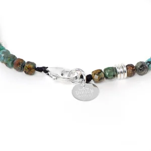 Dandy Street - shop online bracciali uomo di tendenza - Bracciale uomo con pietre turchese - Joster